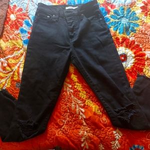 Levi's wedgie skinny jeans